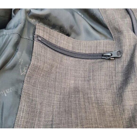 Avalanche Women's 3 in 1 Insulated Snow Ski Hooded Jacket With Pockets Gray/Brow - Picture 6 of 11